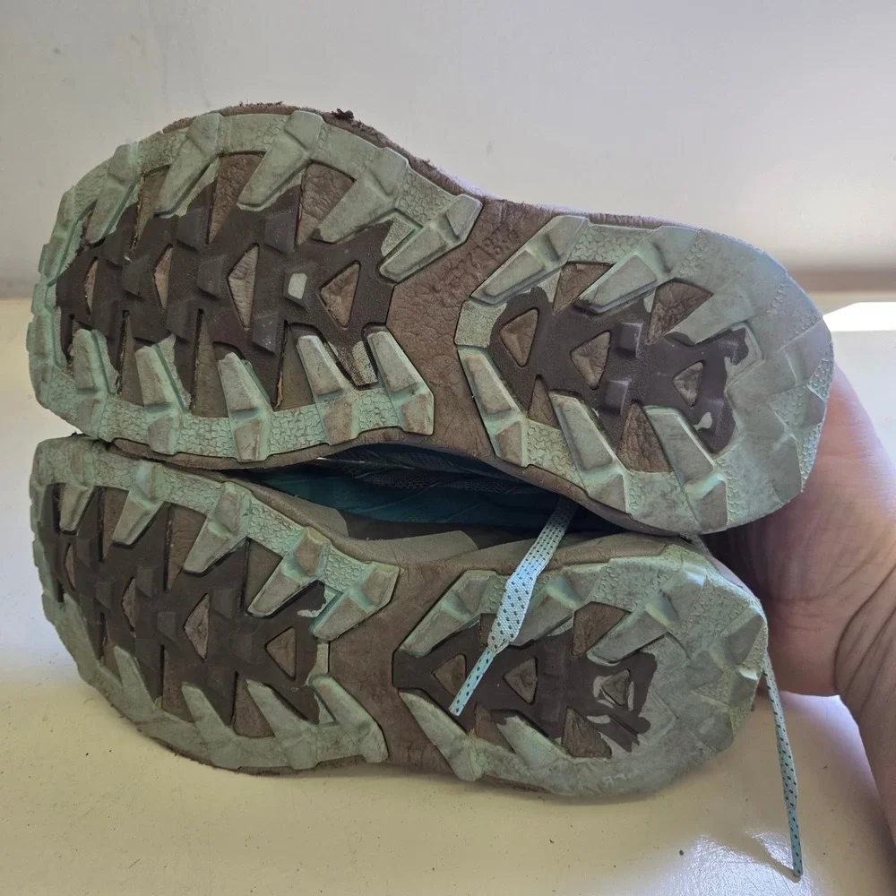 Hoka One One Torrent Womens Trail Running Shoes Blue Teal Size 6.5 1097755 ASDGG